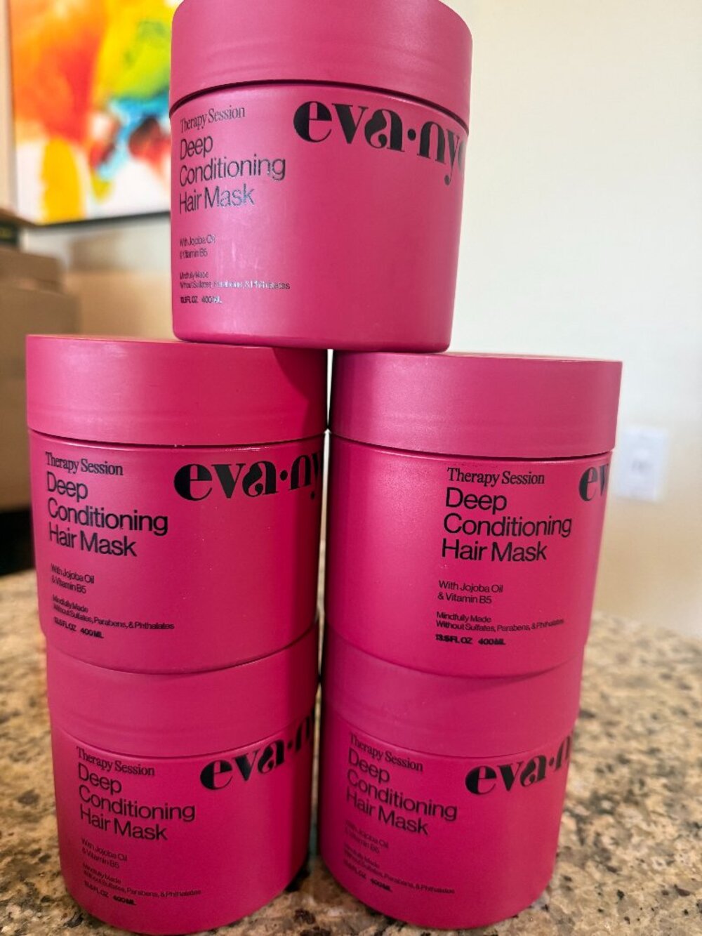 Bundle: Eva NYC Therapy Session Deep Conditioning Hair Mask – NEW (5 Count)